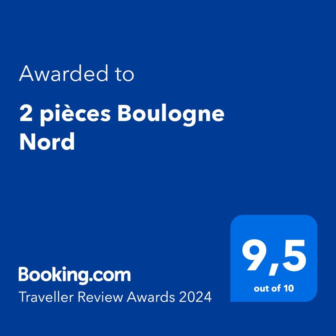 2 Pieces Boulogne Nord Apartment Exterior foto